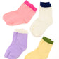 Sweet Socks Set of 4 Color Block Socks