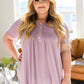 Sweet Symphony Button Detail Top