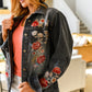 Lovely Visions Flower Embroidered Jacket