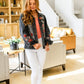 Lovely Visions Flower Embroidered Jacket