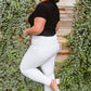 Talia High Waisted White Skinny Jeans