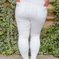 Talia High Waisted White Skinny Jeans
