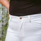Talia High Waisted White Skinny Jeans