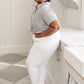 Talia High Waisted White Skinny Jeans