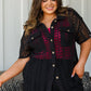 Talk of the Town Lace Set in Black