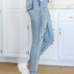 Talulla Bleach Splash Button Fly Destroyed Skinny Jeans