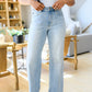 Tate High Rise Straight Jeans