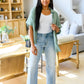 Tate High Rise Straight Jeans