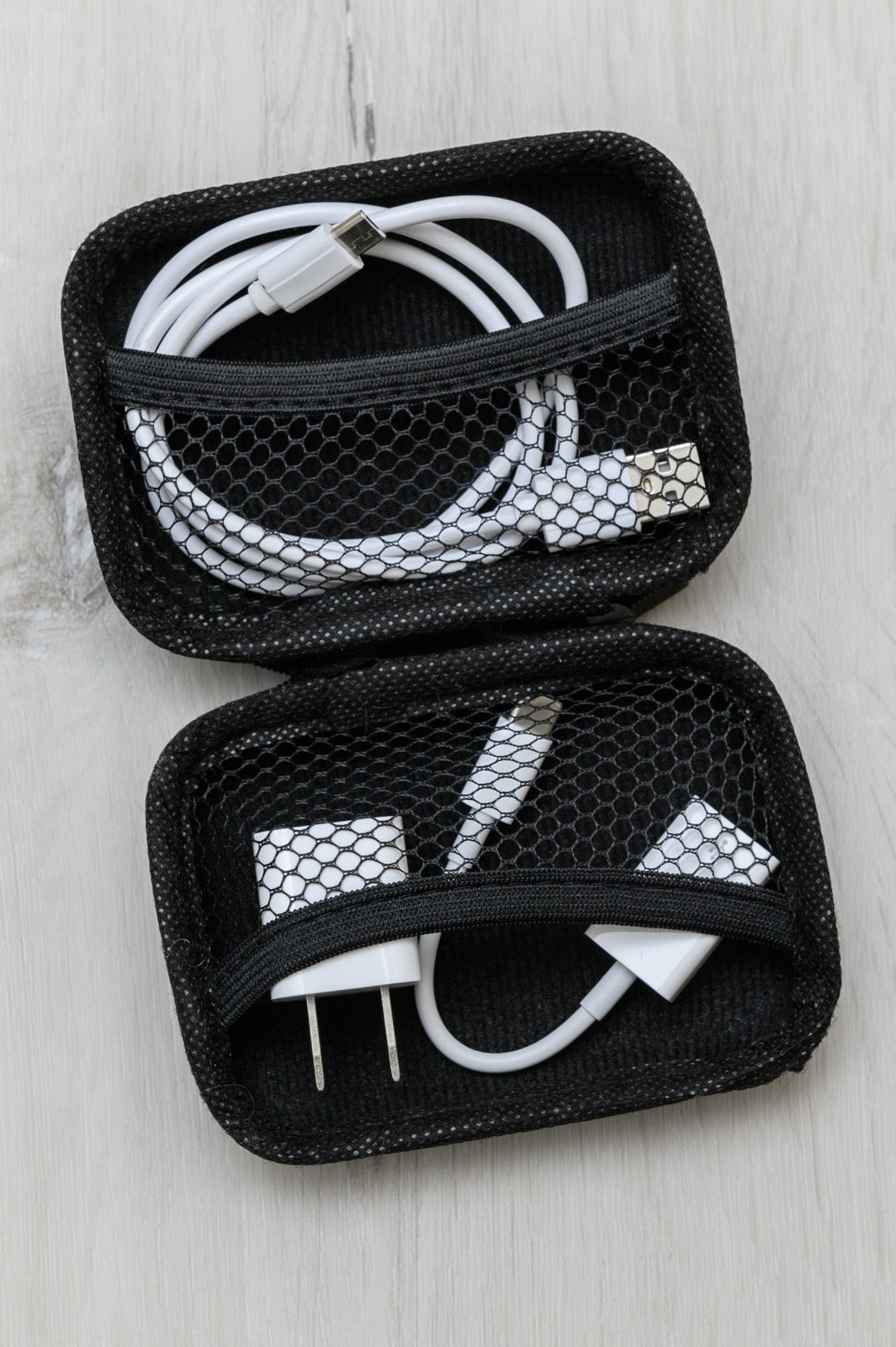 Tech Accessory Pouch In Black