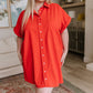 Tell Me About It Shirt Dress