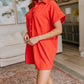 Tell Me About It Shirt Dress