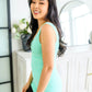 The Basics Long Line Reversible Tank in Mint