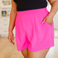 The Climb Shorts in Hot Pink