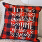 The Most Wonderful Time Pillow Cover