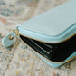 The Perfect Clutch in Mint Blue