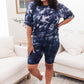 Tidal Wave Biker Shorts