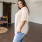 Too Soft to Handle Ruffle Sleeve Top