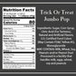 Trick or Treat Jumbo Pop Assortment