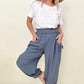 Gigio Parachute Pants with Side Pocket