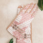 Tweedle Dee Wool Gloves in Pink