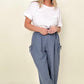 Gigio Parachute Pants with Side Pocket