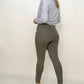 Zenana Premium Microfiber Wide Waistband Leggings