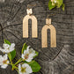U Shaped Earrings