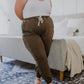 Unconditional Comfort Joggers In Brown