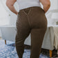 Unconditional Comfort Joggers In Brown