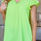 Under Neon Lights Ruffle Sleeve Top