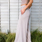 Unwind Wide Leg Lounge Pants In Mocha