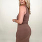 Zenana Cotton Midi Tank Dress
