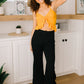 Vacation Lounge Pants in Black