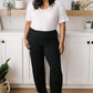 Vacation Lounge Pants in Black