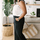 Vacation Lounge Pants in Black