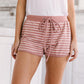 Varsity Stripes Bottoms in Rust
