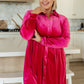 Velvet and Roses Velvet Shirtdress