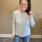 Ribbed Hem Sweater