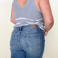 Judy Blue Embroidered Boyfriend Jeans with Side Seam Stitch