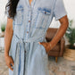 Wait For It Denim Shirtdress