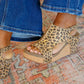 Walk On The Wild Side Leopard Wedge