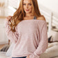 Warm Thoughts Ribbed Top