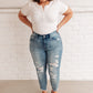 Washed Winter Skies Jeans