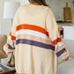 What's Your Story Striped Cardigan