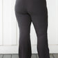 Where are You Flared Leggings in Black