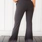 Where are You Flared Leggings in Black