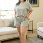 Wild Spots Shorts in Gray