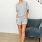 Wild Spots Shorts in Gray