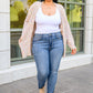 Winona Released Hem Side Slit Skinnies