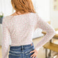 Wistful Wishes Floral Henley Bodysuit